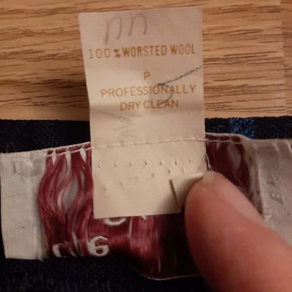 VTG 100% Worsted Wool Pleated Skirt Size 12 - Picture 4 of 4
